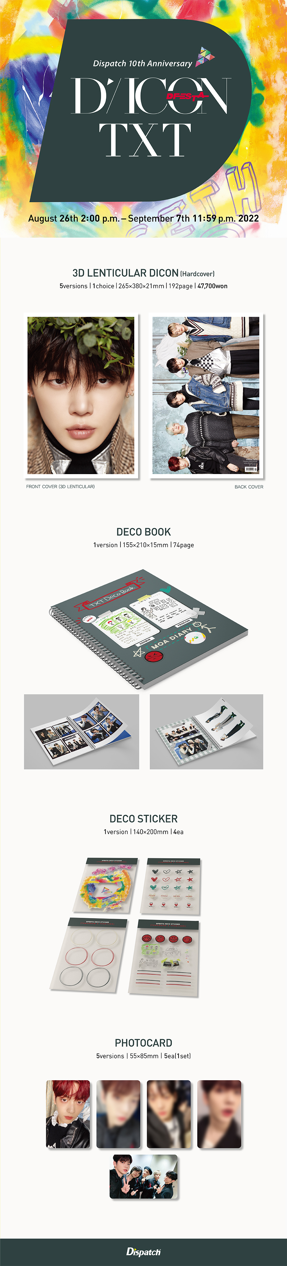 ktown4u.com : DICON D'FESTA TXT (SOOBIN) ktown4u.com : DICON D'FESTA TXT (SOOBIN)